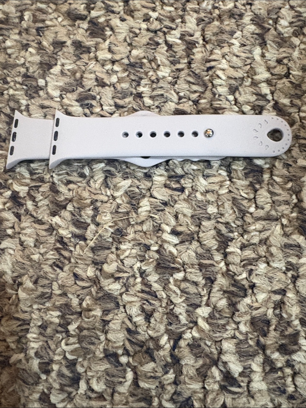 Apple Lilac Leather Watch Band